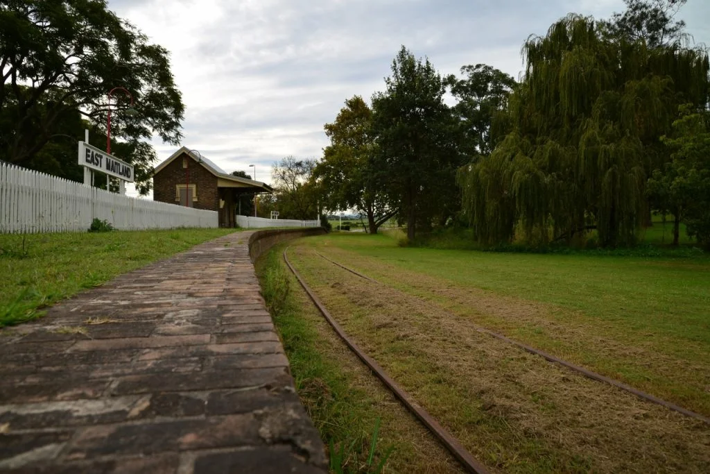 The East Maitland Train Station Photographed By Mike Fernandes