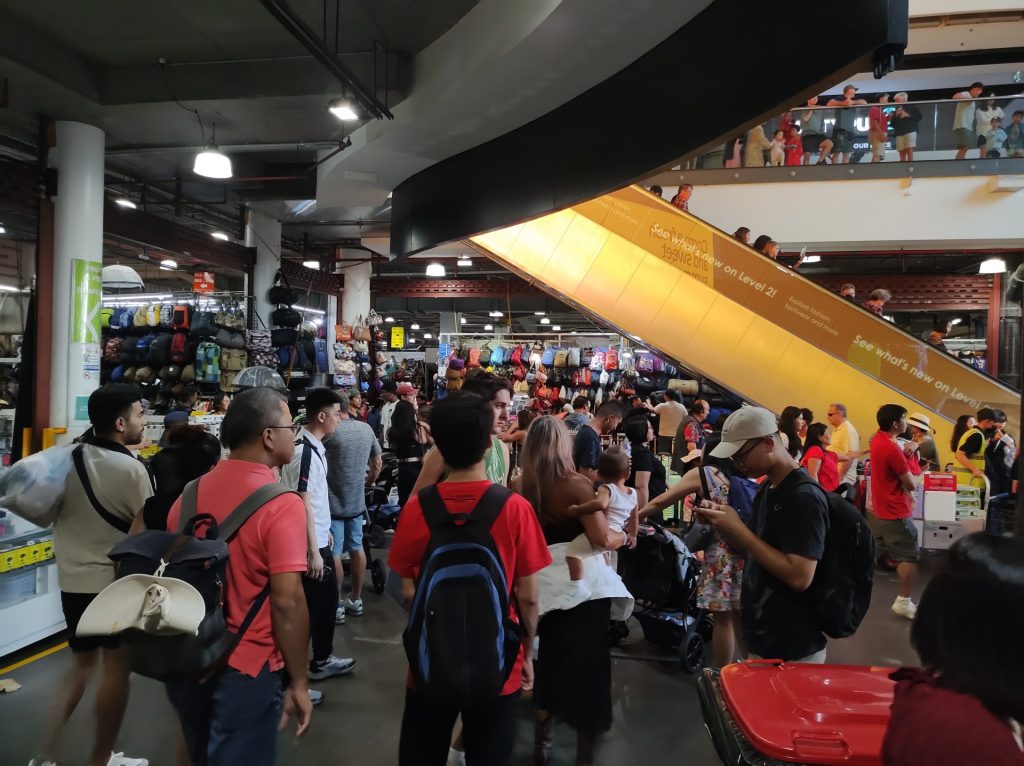 Bustling Paddy's Market, Haymarket