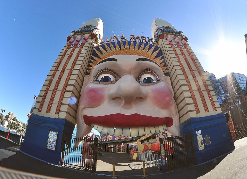 Luna Park, Sydney Iconic Face - Photo By Mike Fernandes