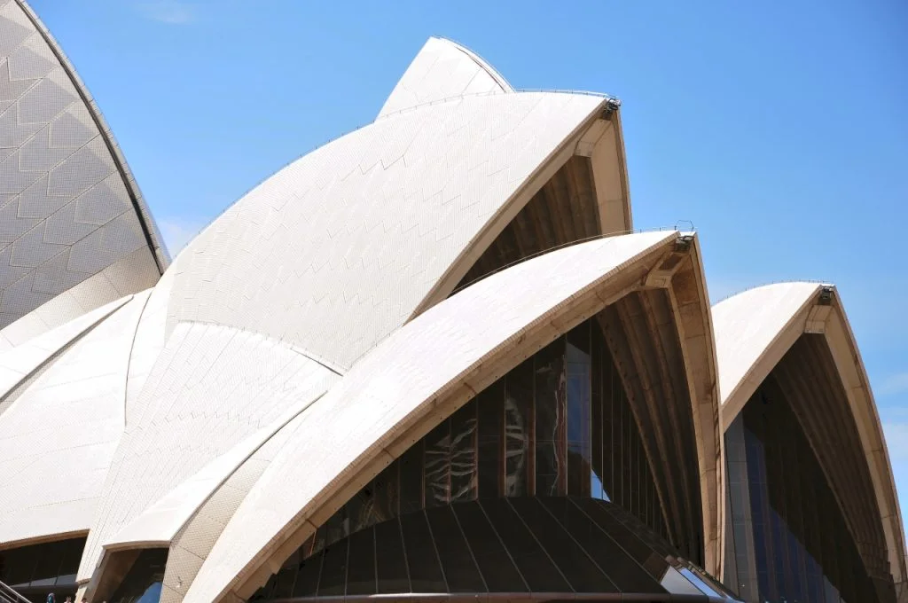 Sydney Opera House Tiles - Photo By Mike Fernandes