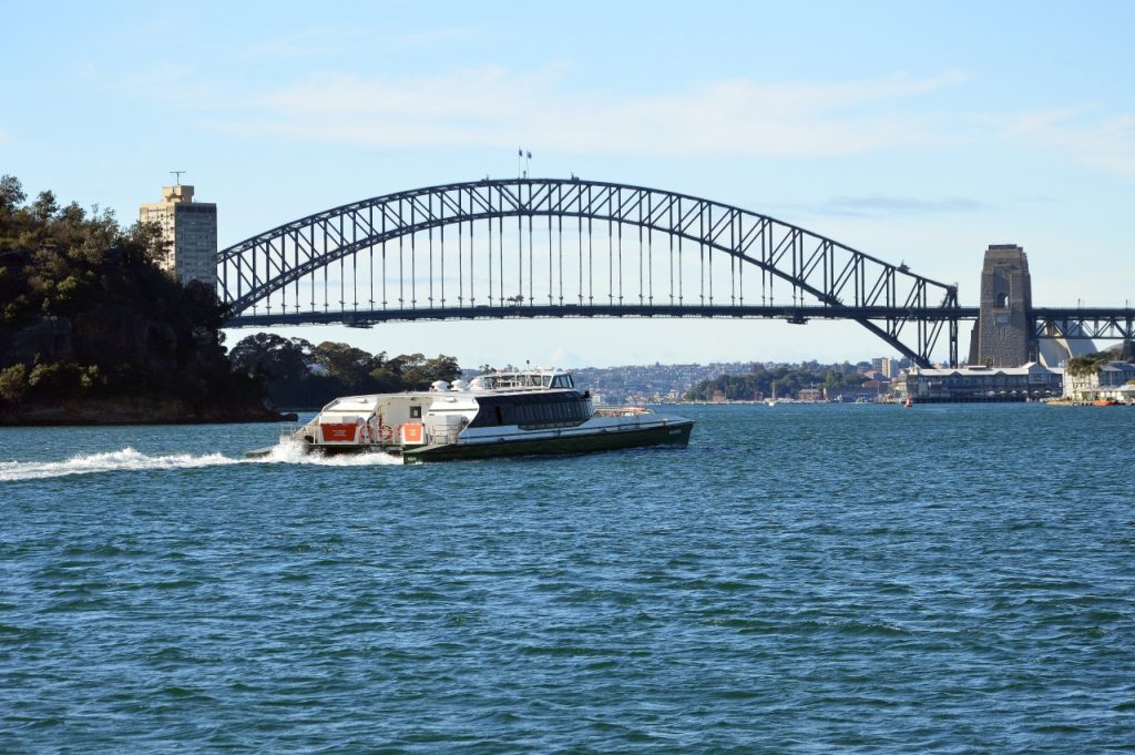 Sydney's Blue Jewel Called Sydney Harbour - Photograph By Mike Fernandes